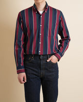 VINTAGE IVY REGIMENTAL STRIPE SHIRT