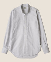VINTAGE IVY - University Stripe Button Down Oxford