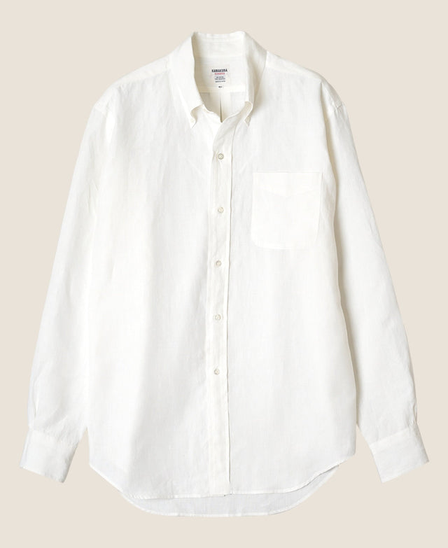Ametora Linen Shirt White