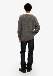 Sweater polo collar