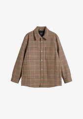 Tartan wool jacket