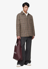 Tartan wool jacket