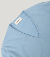 Light V Neck Geelong Lambswool Knitwear