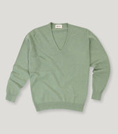 Light V Neck Geelong Lambswool Knitwear
