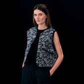 Black Edition Jacquard Cropped Thornham