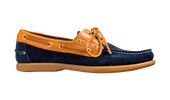 Wallis Navy Blue Suede Cedar Collar
