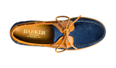 Wallis Navy Blue Suede Cedar Collar