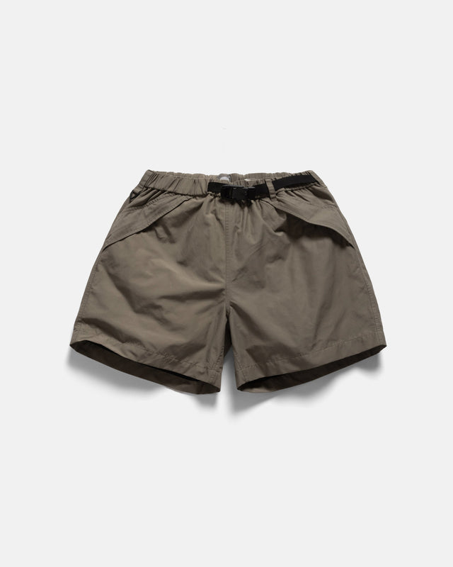 WARREN TREK SHORTS - BARELY SAGE WATER-REPELLENT 60/40 MOUNTAIN CLOTH WITH FULL MESH LINING
