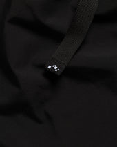 WARREN TREK SHORTS - BLACK WATER-REPELLENT 60/40 MOUNTAIN CLOTH WITH FULL MESH LINING
