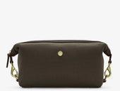M/S Washbag – Army/Dark Brown