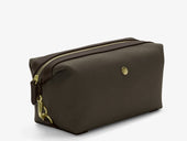 M/S Washbag – Army/Dark Brown