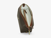 M/S Washbag – Army/Cuoio