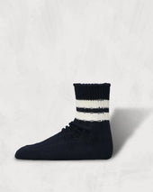 Washi Organic Cotton Ribbed Socks Stripes