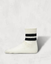Washi Organic Cotton Ribbed Socks Stripes