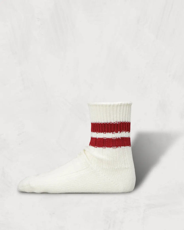 Washi Organic Cotton Ribbed Socks｜Stripes