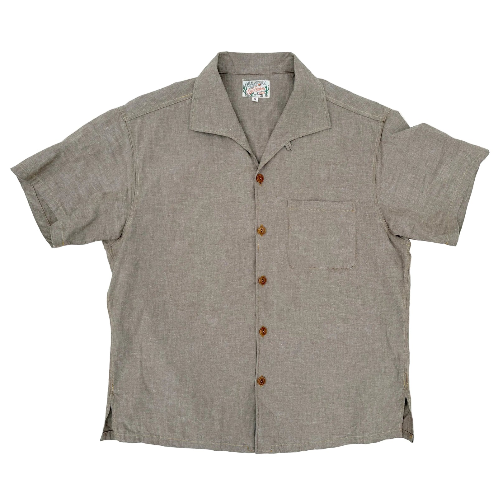 Watertown Shirt Selvedge Chambray Beige