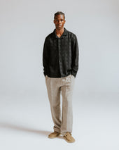 Corey Dobby Check Cotton Shirt