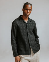 Corey Dobby Check Cotton Shirt
