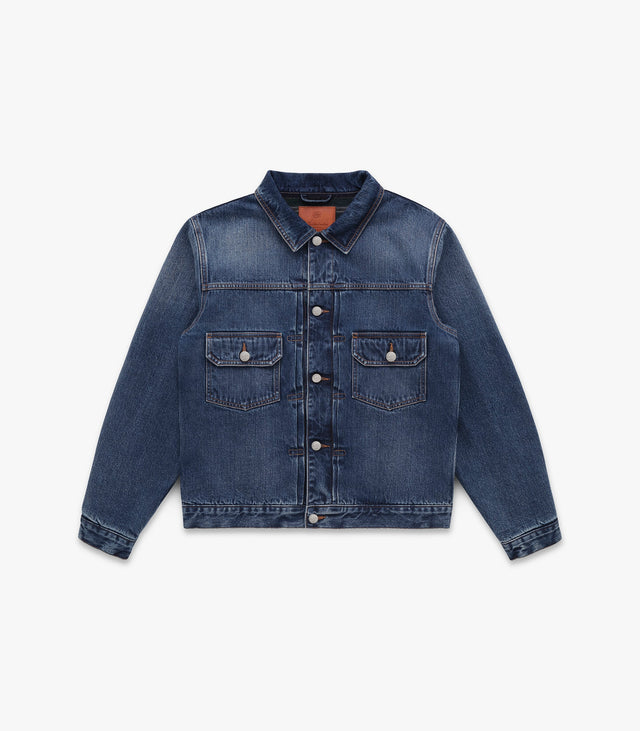 Wayfarer Wool Blanket Lined Denim Trucker