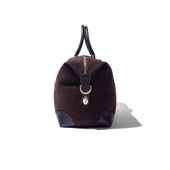 Weekend Bag in Brown Suede