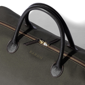 Weekend Bag in Green Canvas