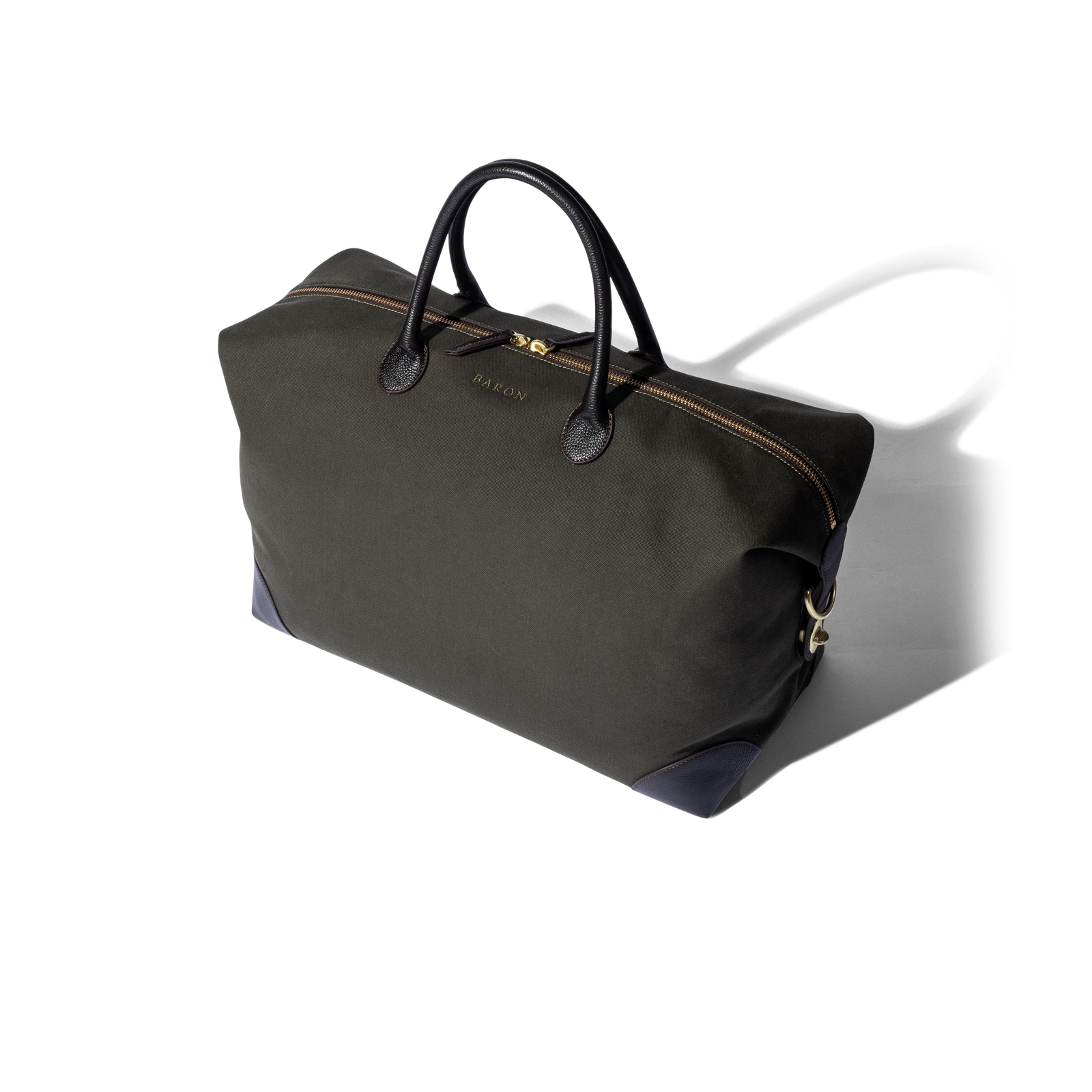 Weekend Bag In Green Canvas