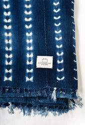 West African Indigo Handloomed Scarves
