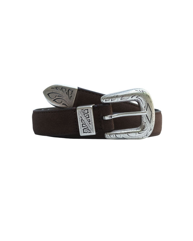 Western Belt - Chocolate