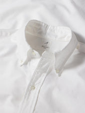 White Anatomica Oxford Cloth Button Down Shirt