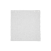 White Linen Pocket Square