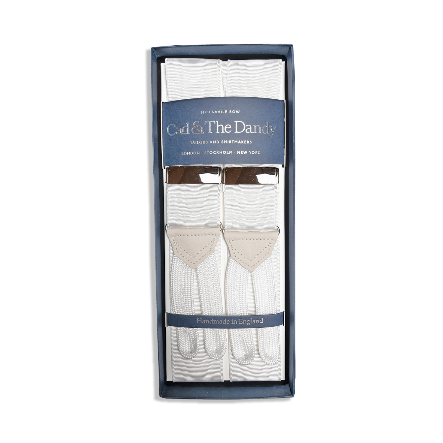 Albert Thurston Silk Moire Braces In