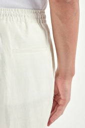 Linen Alassio Trousers Made In Italy