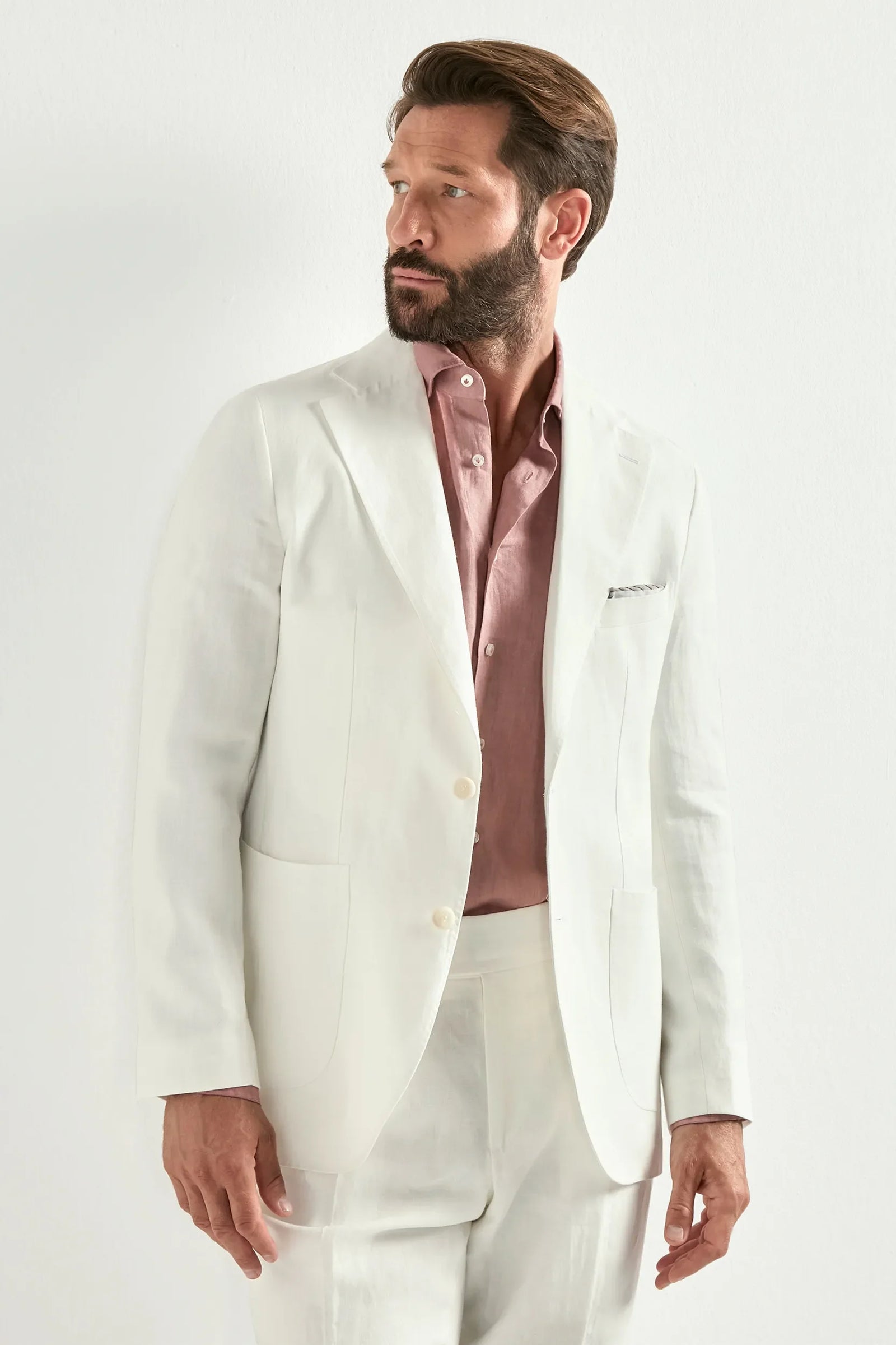 Linen Jacket Made In Italy