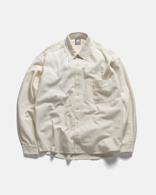JESPER VINTAGE BUTTON DOWN SHIRT - UNDYED OXFORD CLOTH