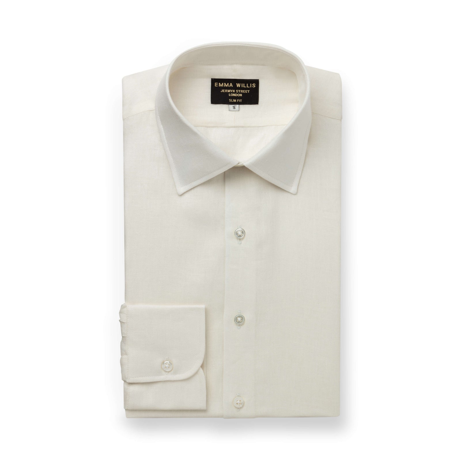 Herringbone Linen Shirt New