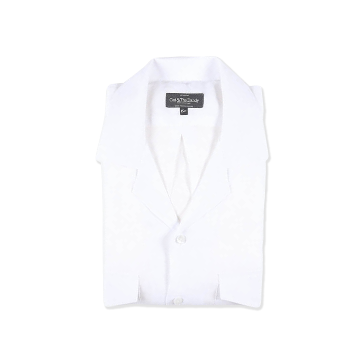 Riviera Collar Safari Shirt In Linen