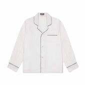Exclusive Herringbone Cotton and Cashmere Classic Fit Pyjamas