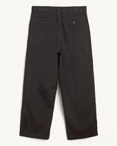 Wide Twill Pant - Black
