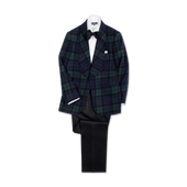 Black Satin Self Tie Bow Tie