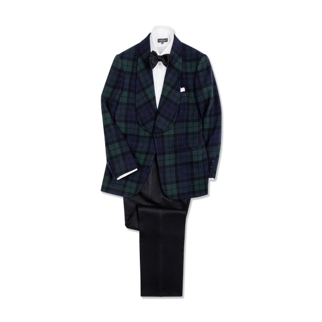 Black Satin Self Tie Bow Tie