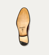Wingtip Antique Blue Suede