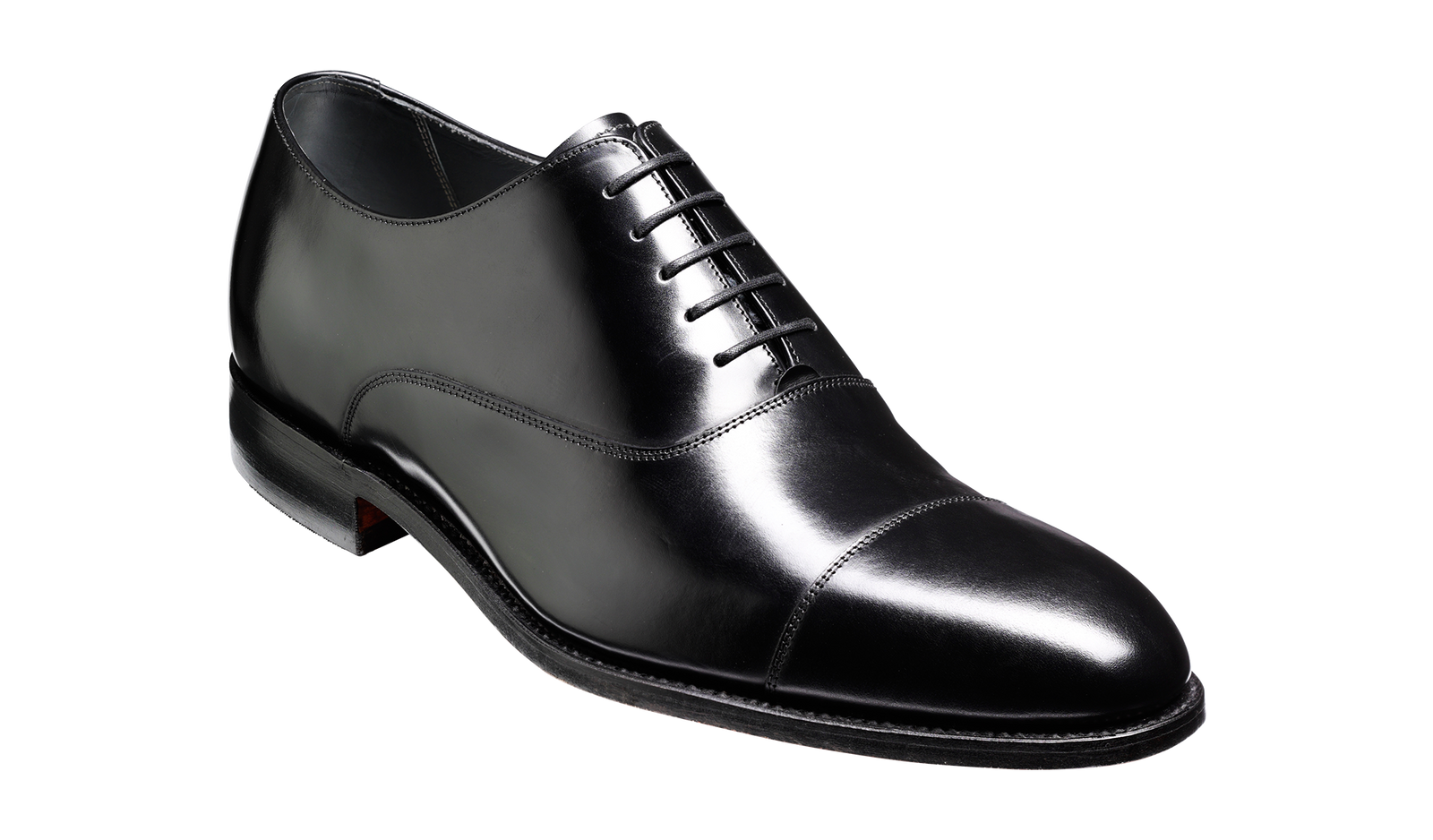 Winsford - Black Hi-Shine Oxford