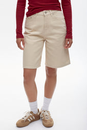 Antifit Denim Shorts in Natural