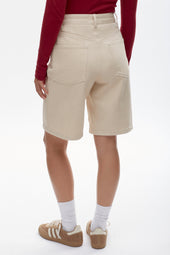 Antifit Denim Shorts in Natural