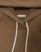 Pullover Hoodie - Iron Mordant Foxfibre® Double Heavyweight French Terry - Coyote 80