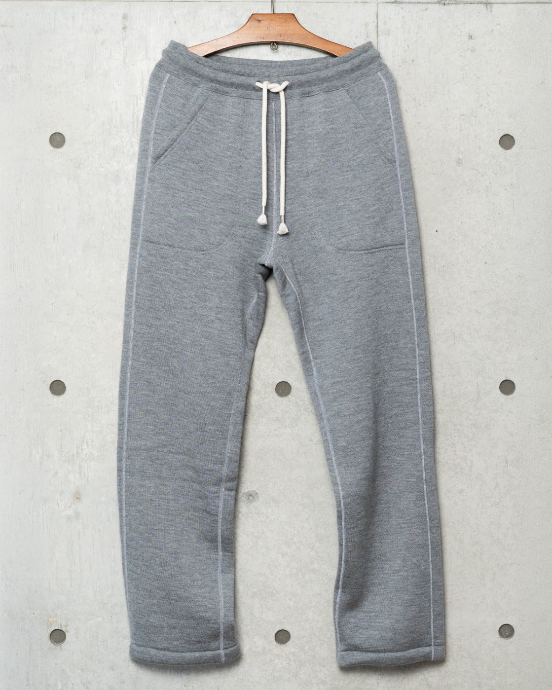Sweatpants - Pure Cashmere Tsuriami French Terry - Heather Grey