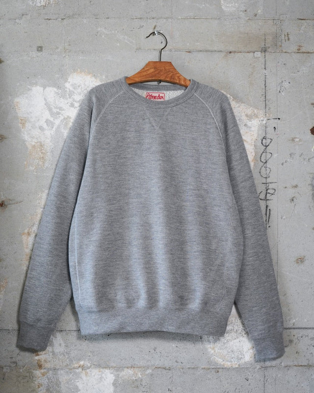 Crewneck - Pure Cashmere Tsuriami French Terry - Heather Grey