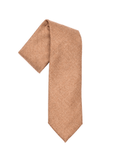 Beige Wool Classic Tie