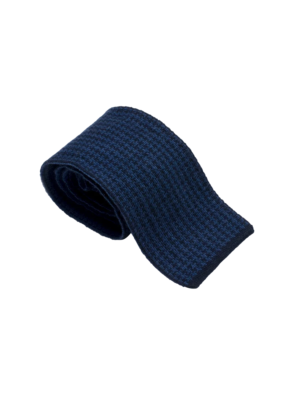 Blue Blue Wool Maglia Tie Pattern 3