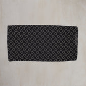 Wool And Silk Dotted Square Neckerchief In